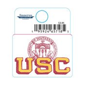 USC Trojans Seal Vintage Mini Sticker